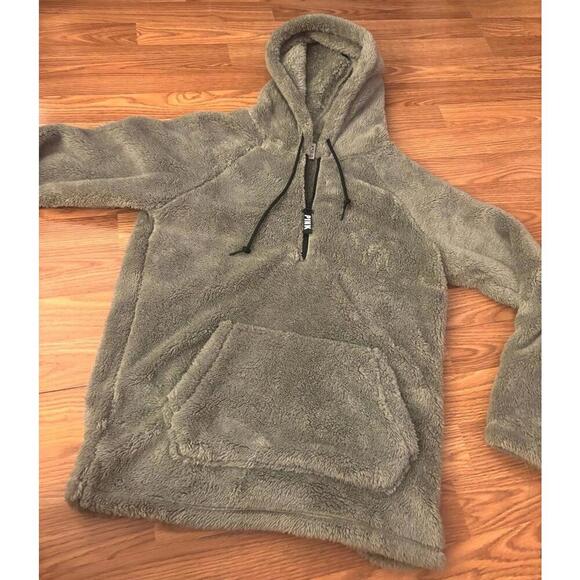 Victoria’s Secret Half Zip Sherpa Pullover Size XS - Picture 5 of 6